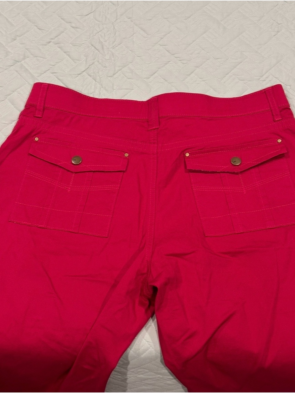 Lee Hot Pink Women's Casual Shorts - Picture 4 of 5